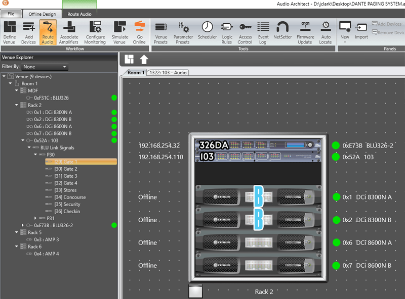 AUDIO ARCHITECT Tracing Audio